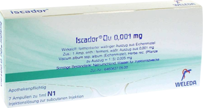 ISCADOR Qu 0,001 mg Injektionslösung