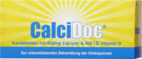 CALCIDOC Kautabletten