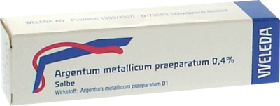 ARGENTUM METALLICUM PRAEPARATUM 0,4% Salbe