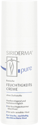 SIRIDERMA Feuchtigkeits Creme ohne Duftstoffe