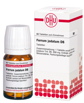 FERRUM JODATUM D 6 Tabletten