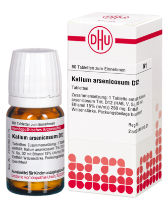 KALIUM ARSENICOSUM D 12 Tabletten