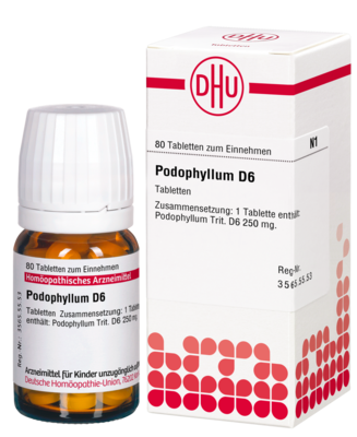 PODOPHYLLUM D 6 Tabletten