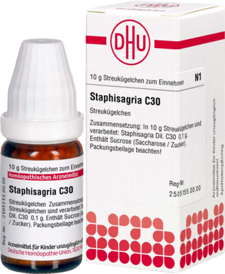 STAPHISAGRIA C 30 Globuli