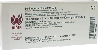 ECHINACEA E planta tota D 30 Ampullen