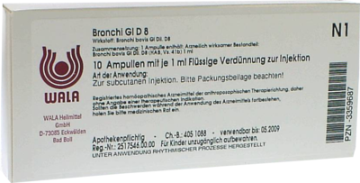 BRONCHI GL D 8 Ampullen