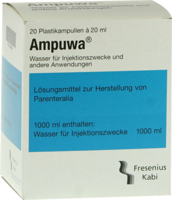 AMPUWA Plastikampullen Injektions-/Infusionslsg.