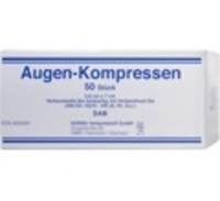 AUGENKOMPRESSEN 5,8x7 cm unsteril