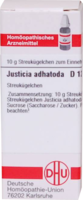 JUSTICIA adhatoda D 12 Globuli