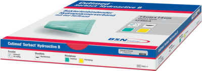 CUTIMED Sorbact Hydroactive B Gel-V.14x24 cm haft.