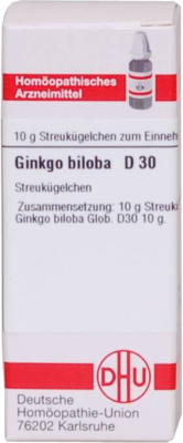 GINKGO BILOBA D 30 Globuli