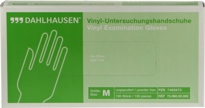 VINYL Handschuhe ungepudert Gr.M