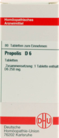 PROPOLIS D 6 Tabletten