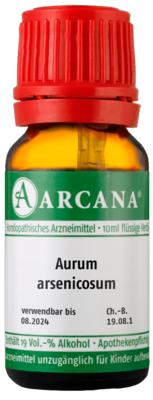 AURUM ARSENICOSUM LM 12 Dilution