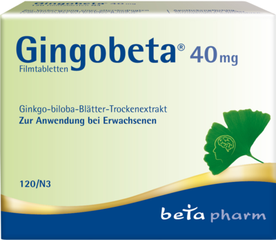 GINGOBETA 40 mg Filmtabletten