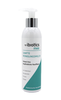 IBIOTICS med sanfte Reinigungsmilch