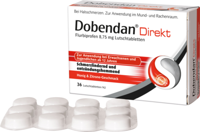 DOBENDAN Direkt Flurbiprofen 8,75 mg Lutschtabl.